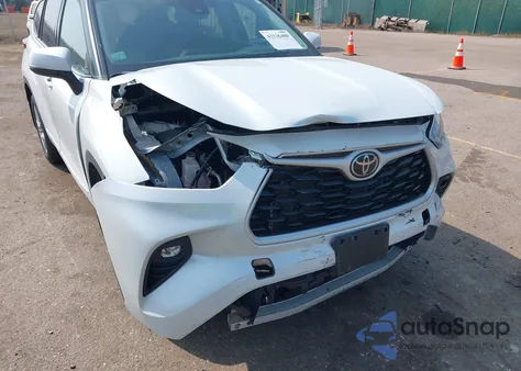 2022 Toyota Highlander Le from USA, damaged, VIN 5TDBZRBH4NS591413